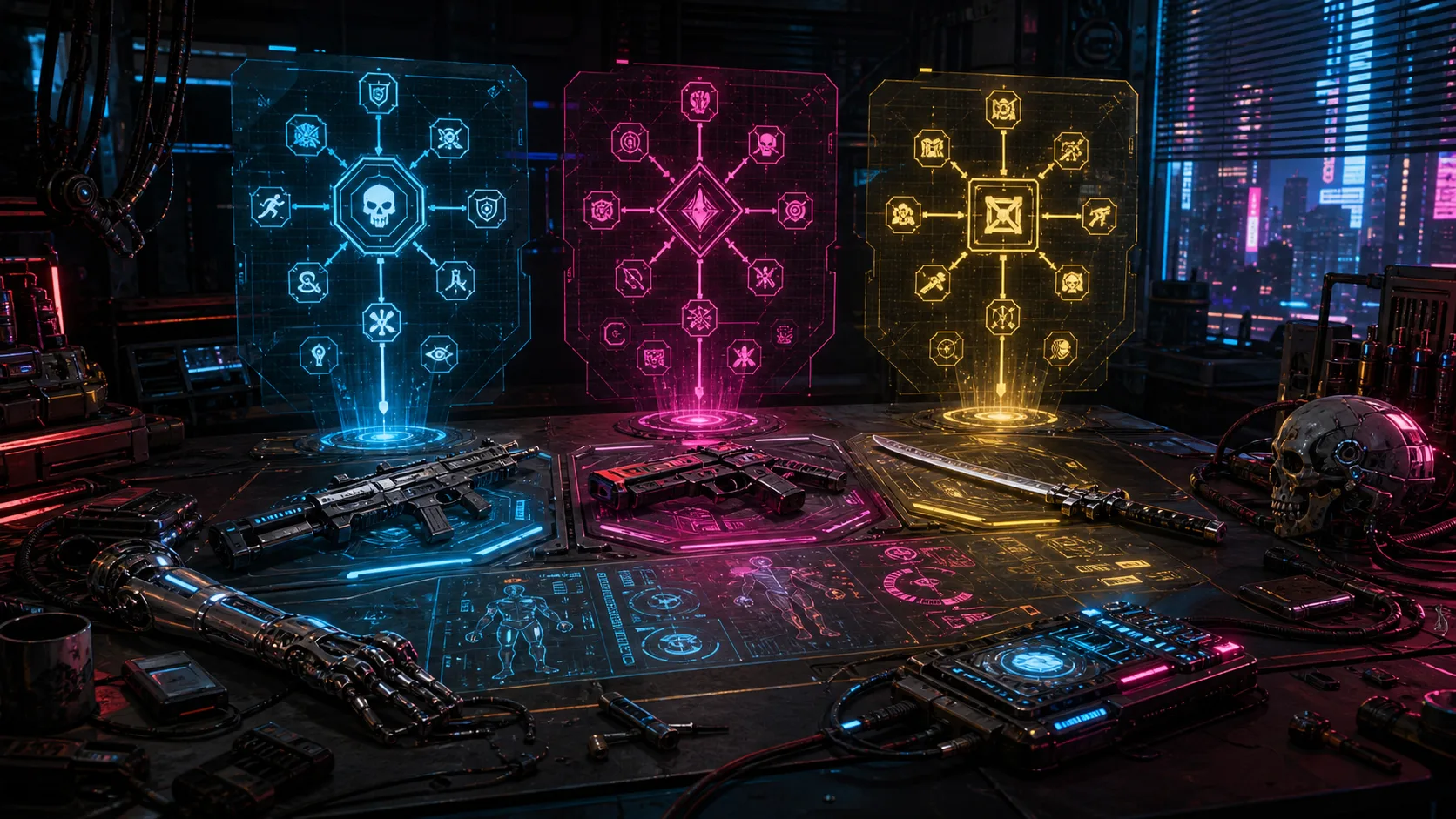 Cyberpunk 2077 Run Planner: Builds, Side Jobs, Dogtown, and Endings