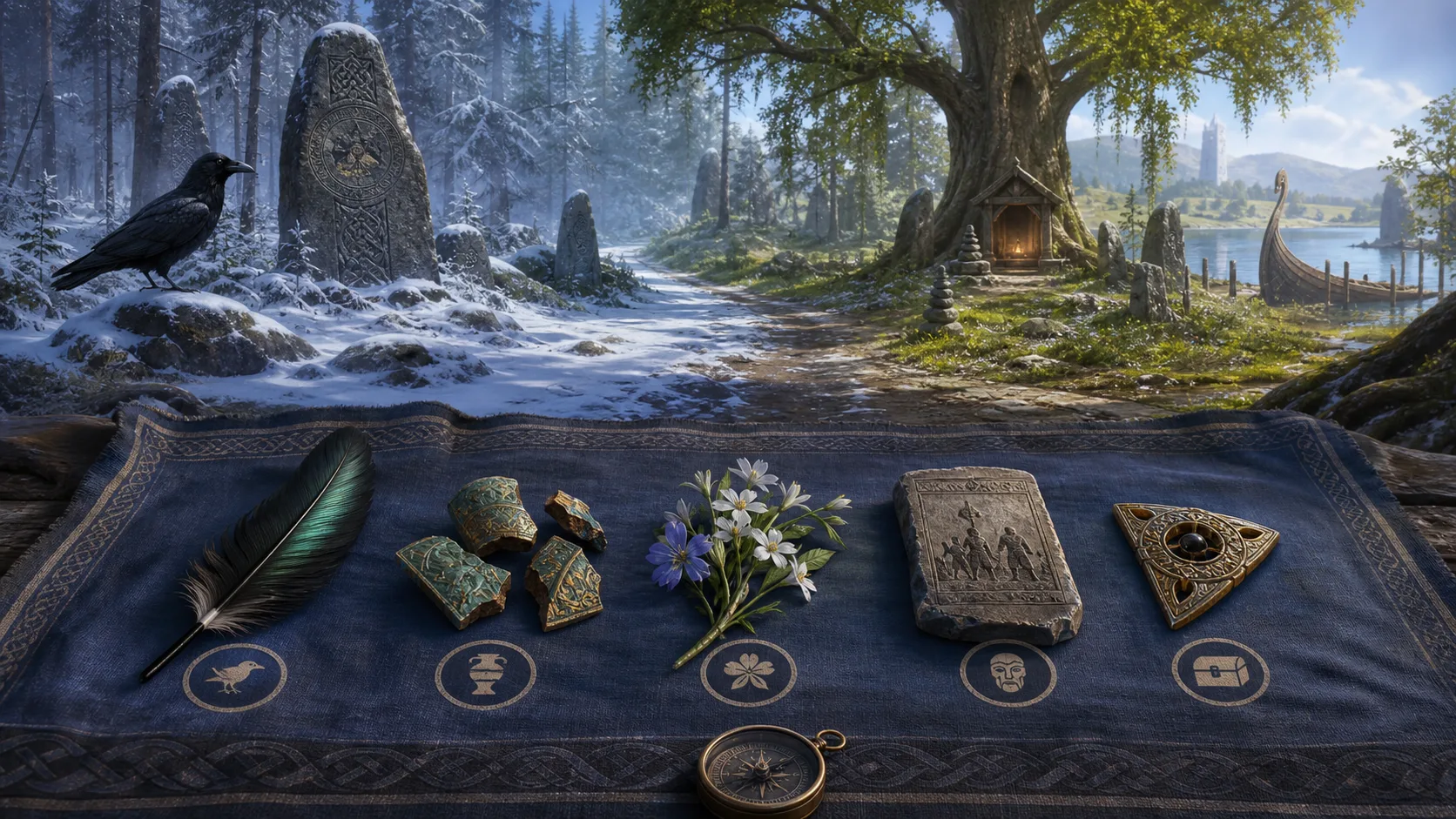 God of War Ragnarok Collectible Cleanup Route: Ravens, Lore, Artifacts, Flowers, And Completion