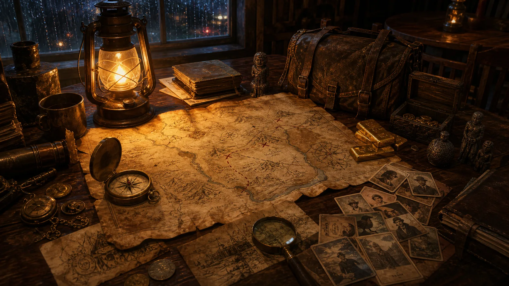 RDR2 Bandit Challenges Route